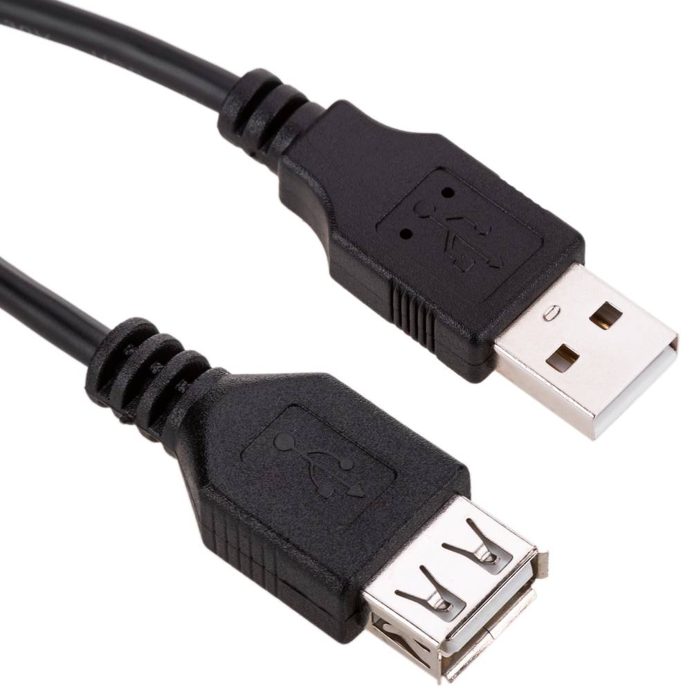 2-Power Cavo prolunga USB 2.0 20 cm Tipo A maschio a femmina